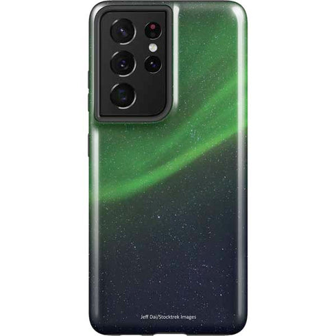 StockTrek Aurora Borealis Dances Above the Arctic Ocean Galaxy S21 Ultra 5G Pro Case