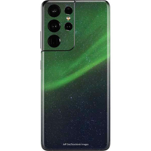 StockTrek Aurora Borealis Dances Above the Arctic Ocean Galaxy S21 Ultra 5G Skin