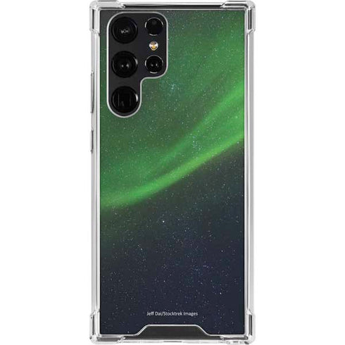 StockTrek Aurora Borealis Dances Above the Arctic Ocean Galaxy S22 Ultra Clear Case