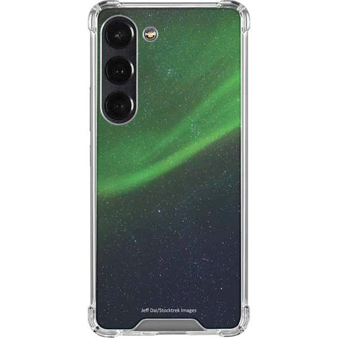 StockTrek Aurora Borealis Dances Above the Arctic Ocean Galaxy S23 Clear Case