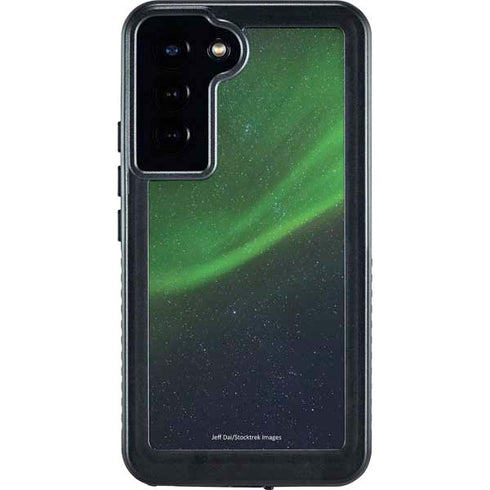 StockTrek Aurora Borealis Dances Above the Arctic Ocean Galaxy S23 Plus Waterproof Case