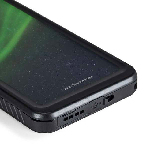 StockTrek Aurora Borealis Dances Above the Arctic Ocean Galaxy S23 Plus Waterproof Case