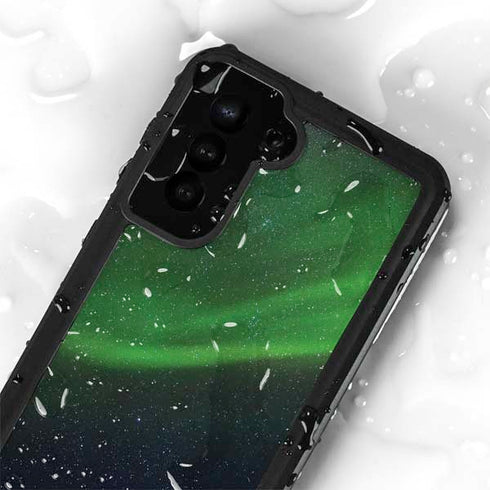StockTrek Aurora Borealis Dances Above the Arctic Ocean Galaxy S23 Waterproof Case