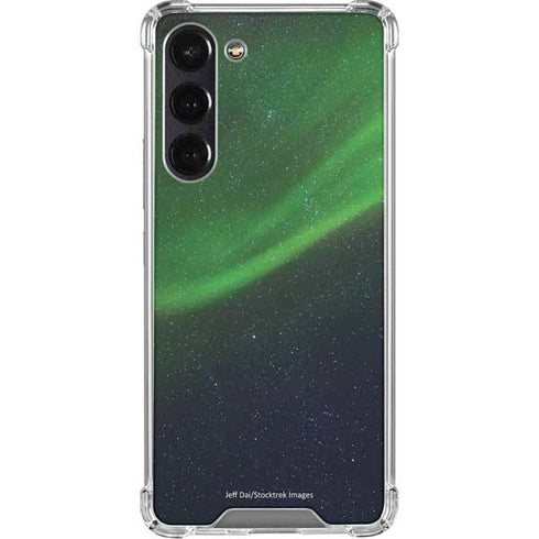 StockTrek Aurora Borealis Dances Above the Arctic Ocean Galaxy S24 FE Clear Case