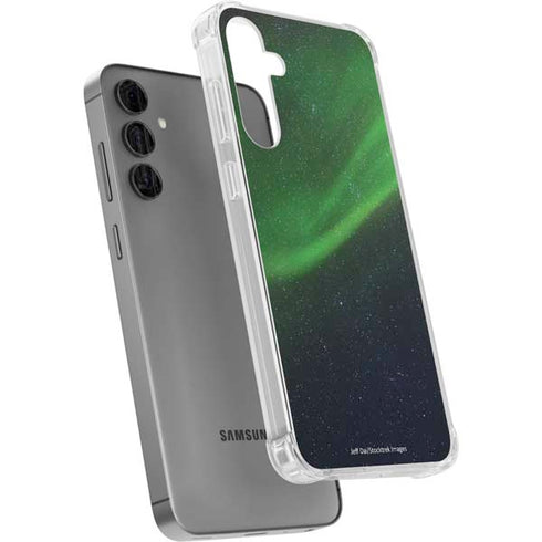 StockTrek Aurora Borealis Dances Above the Arctic Ocean Galaxy S24 Plus Clear Case