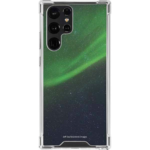 StockTrek Aurora Borealis Dances Above the Arctic Ocean Galaxy S24 Ultra Clear Case