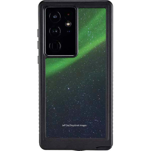 StockTrek Aurora Borealis Dances Above the Arctic Ocean Galaxy S24 Ultra Waterproof Case
