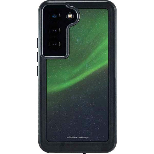 StockTrek Aurora Borealis Dances Above the Arctic Ocean Galaxy S24 Waterproof Case