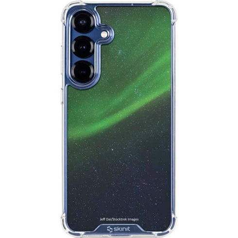 StockTrek Aurora Borealis Dances Above the Arctic Ocean Galaxy S25 Clear Case