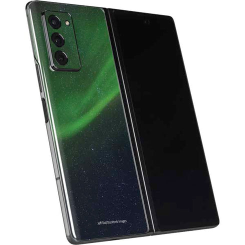 StockTrek Aurora Borealis Dances Above the Arctic Ocean Galaxy Z Fold2 5G Skin