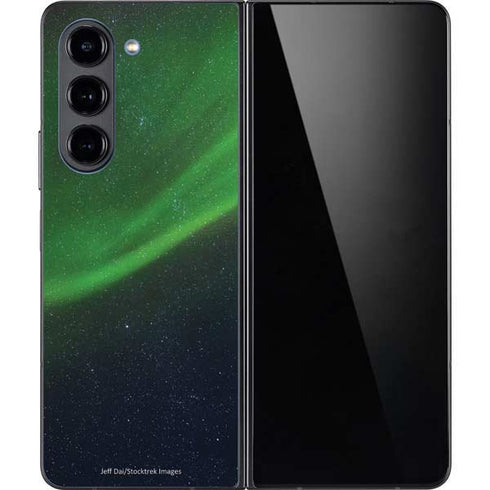 StockTrek Aurora Borealis Dances Above the Arctic Ocean Galaxy Z Fold5 5G Skin