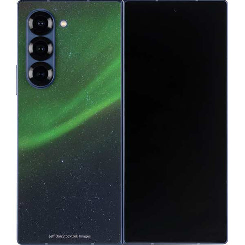 StockTrek Aurora Borealis Dances Above the Arctic Ocean Galaxy Z Fold6 Skin