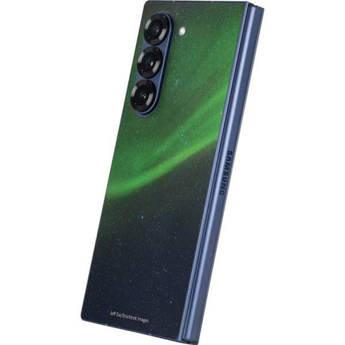 StockTrek Aurora Borealis Dances Above the Arctic Ocean Galaxy Z Fold6 Skin