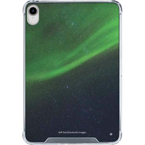 StockTrek Aurora Borealis Dances Above the Arctic Ocean iPad 11th Gen (2025) Clear Case