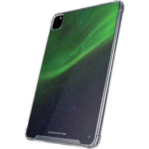StockTrek Aurora Borealis Dances Above the Arctic Ocean iPad Pro 12.9in (2020) Clear Case