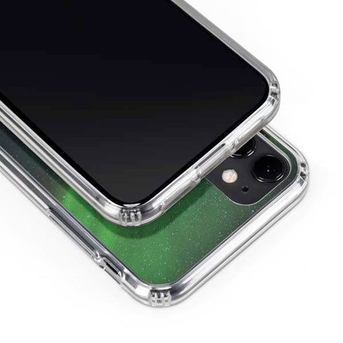 StockTrek Aurora Borealis Dances Above the Arctic Ocean iPhone 11 Clear Case