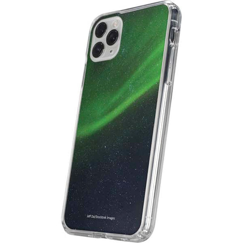 StockTrek Aurora Borealis Dances Above the Arctic Ocean iPhone 11 Pro Clear Case