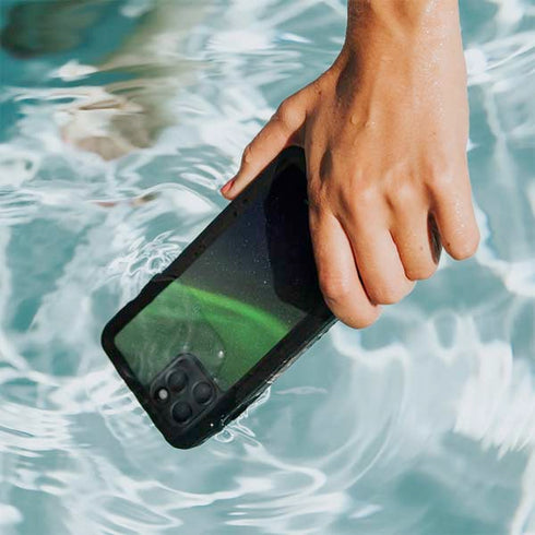 StockTrek Aurora Borealis Dances Above the Arctic Ocean iPhone 11 Pro Max Waterproof Case