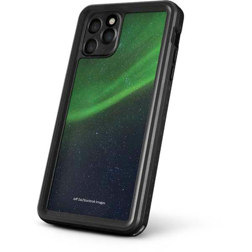 StockTrek Aurora Borealis Dances Above the Arctic Ocean iPhone 11 Pro Waterproof Case