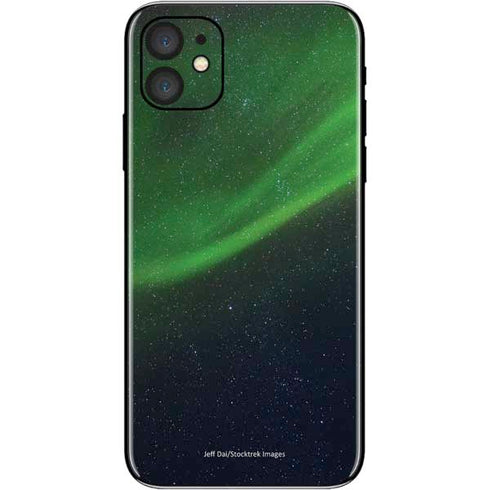 StockTrek Aurora Borealis Dances Above the Arctic Ocean iPhone 11 Skin