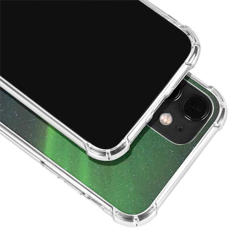 StockTrek Aurora Borealis Dances Above the Arctic Ocean iPhone 12 Clear Case