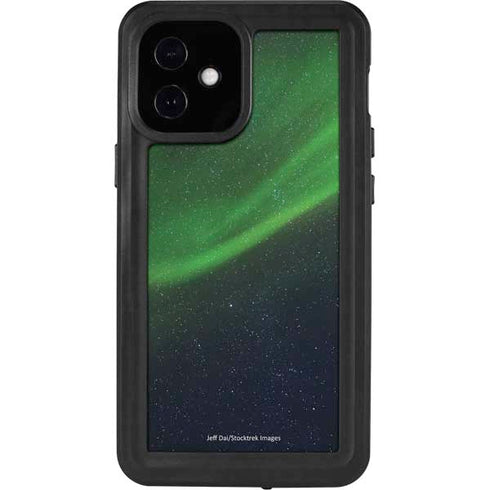 StockTrek Aurora Borealis Dances Above the Arctic Ocean iPhone 12 Mini Waterproof Case