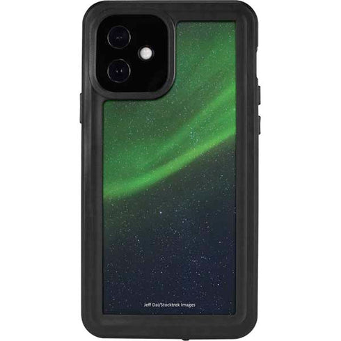 StockTrek Aurora Borealis Dances Above the Arctic Ocean iPhone 12 Waterproof Case