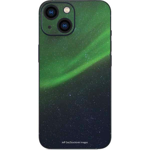 StockTrek Aurora Borealis Dances Above the Arctic Ocean iPhone 13 Mini Skin