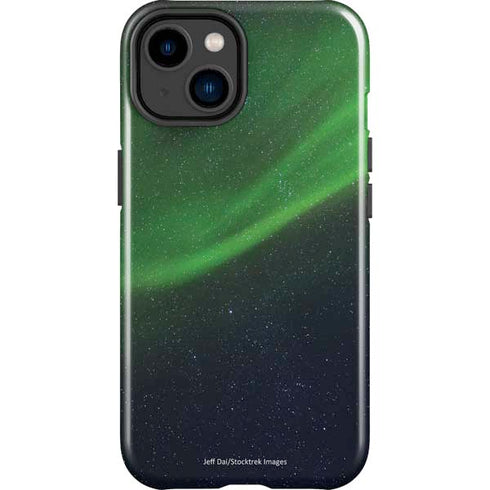 StockTrek Aurora Borealis Dances Above the Arctic Ocean iPhone 14 Plus Impact Case