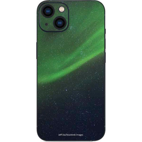 StockTrek Aurora Borealis Dances Above the Arctic Ocean iPhone 14 Plus Skin