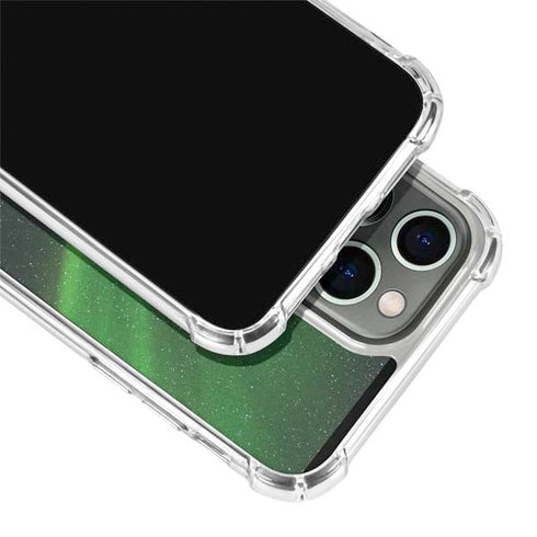 StockTrek Aurora Borealis Dances Above the Arctic Ocean iPhone 14 Pro Clear Case