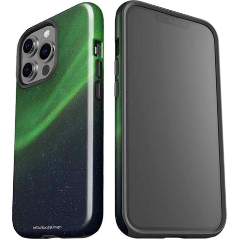 StockTrek Aurora Borealis Dances Above the Arctic Ocean iPhone 14 Pro Impact Case