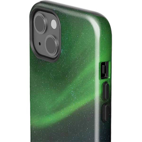 StockTrek Aurora Borealis Dances Above the Arctic Ocean iPhone 15 Impact Case