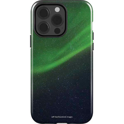 StockTrek Aurora Borealis Dances Above the Arctic Ocean iPhone 15 Pro Impact Case