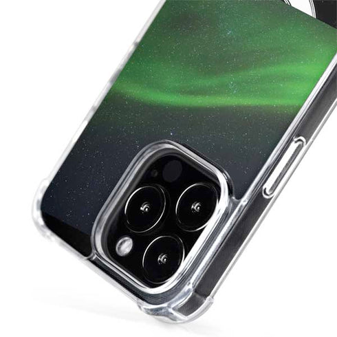 StockTrek Aurora Borealis Dances Above the Arctic Ocean iPhone 15 Pro MagSafe Case