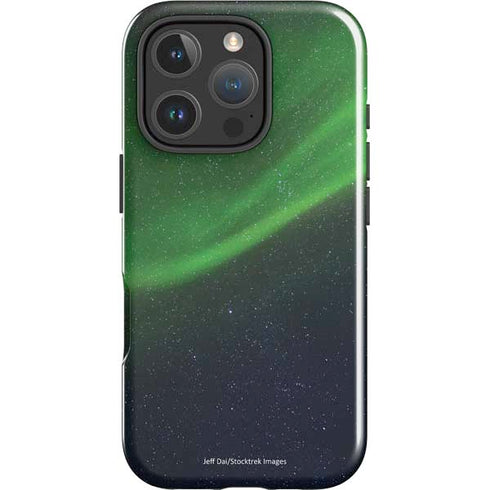 StockTrek Aurora Borealis Dances Above the Arctic Ocean iPhone 16 Pro Impact Case