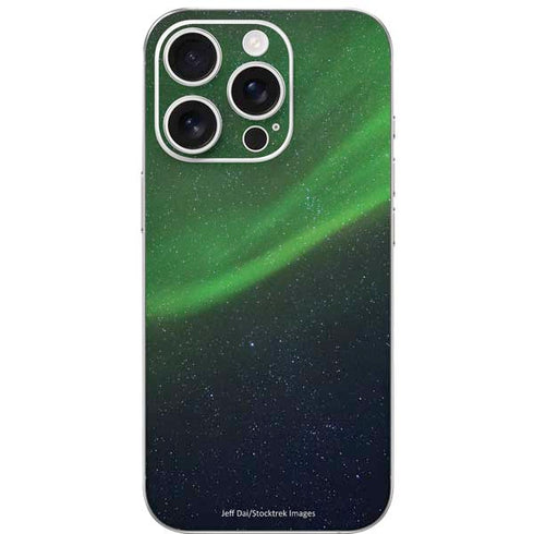 StockTrek Aurora Borealis Dances Above the Arctic Ocean iPhone 16 Pro Skin
