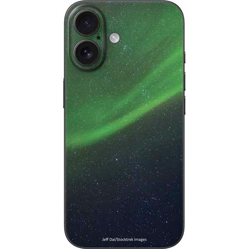 StockTrek Aurora Borealis Dances Above the Arctic Ocean iPhone 16 Skin