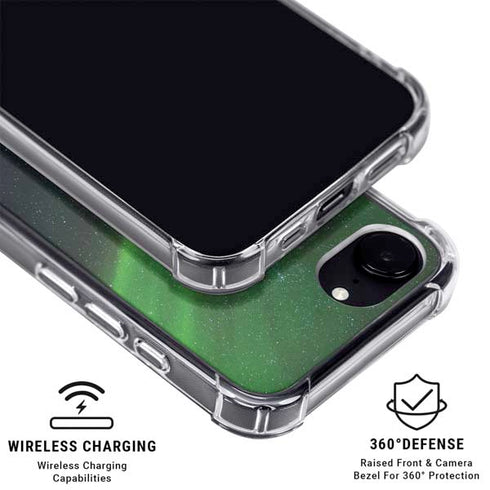 StockTrek Aurora Borealis Dances Above the Arctic Ocean iPhone 16e MagSafe Case