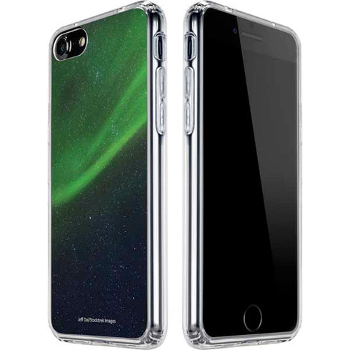 StockTrek Aurora Borealis Dances Above the Arctic Ocean iPhone SE (2nd & 3rd Gen) Clear Case