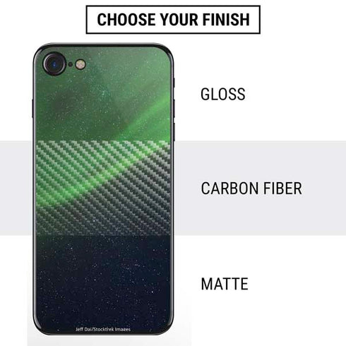 StockTrek Aurora Borealis Dances Above the Arctic Ocean iPhone SE (2nd & 3rd Gen) Skin