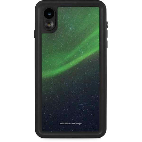 StockTrek Aurora Borealis Dances Above the Arctic Ocean iPhone XR Waterproof Case