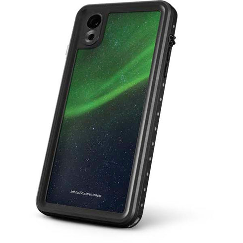 StockTrek Aurora Borealis Dances Above the Arctic Ocean iPhone XR Waterproof Case