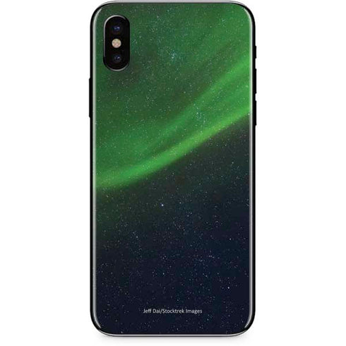 StockTrek Aurora Borealis Dances Above the Arctic Ocean iPhone XS Max Skin