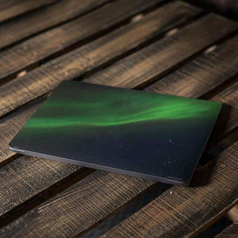 StockTrek Aurora Borealis Dances Above the Arctic Ocean Apple MacBook Air Skin