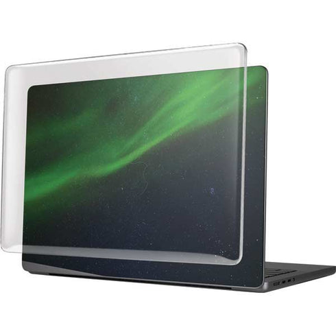 StockTrek Aurora Borealis Dances Above the Arctic Ocean MacBook Pro 14in (2021-24) Case plus Skin