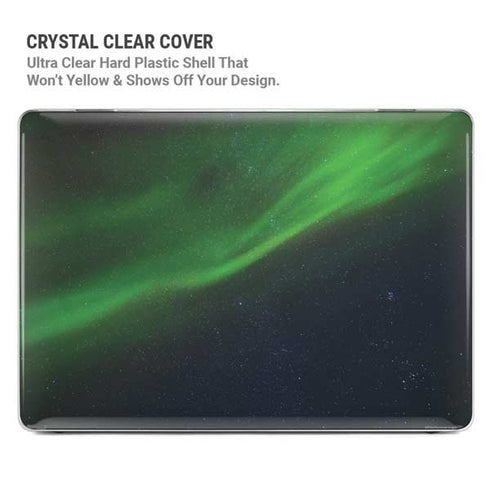 StockTrek Aurora Borealis Dances Above the Arctic Ocean MacBook Pro 14in (2021-24) Case plus Skin