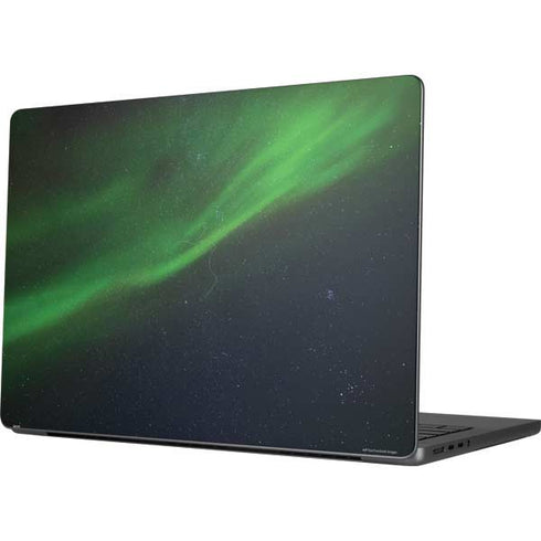 StockTrek Aurora Borealis Dances Above the Arctic Ocean Apple MacBook Pro 14-inch Skin