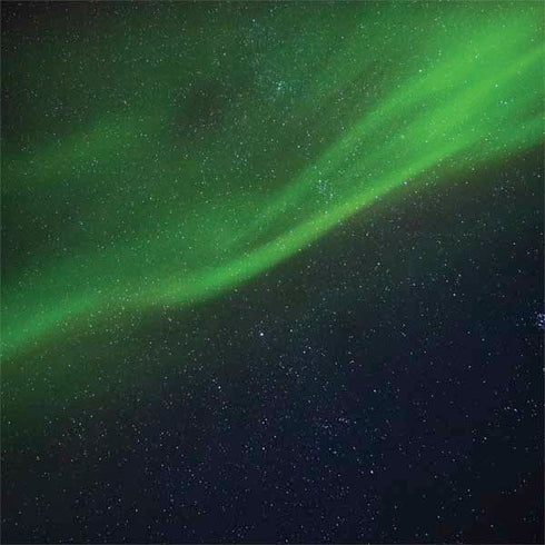 StockTrek Aurora Borealis Dances Above the Arctic Ocean Apple MacBook Pro 15-inch Skin