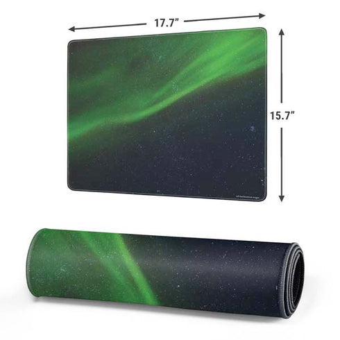 StockTrek Aurora Borealis Dances Above the Arctic Ocean Gaming Mouse Pad